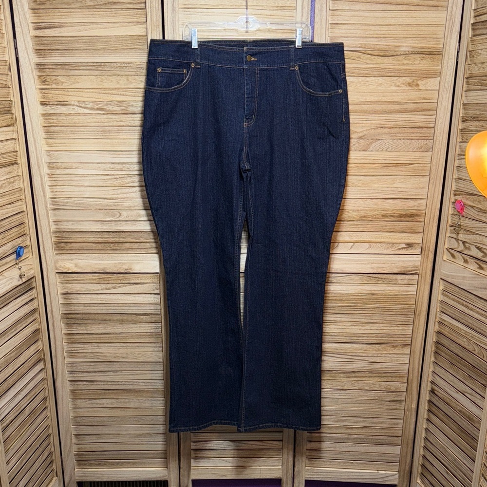 Monroe & Main Deep Blue Denim Women's 22W